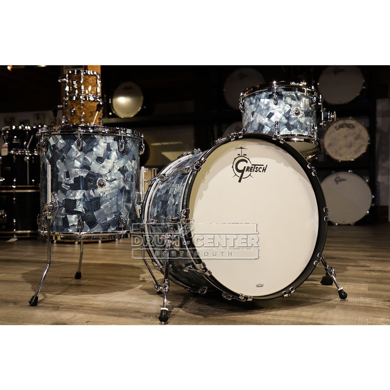 Gretsch Brooklyn 3pc Classic Drum Set Abalone