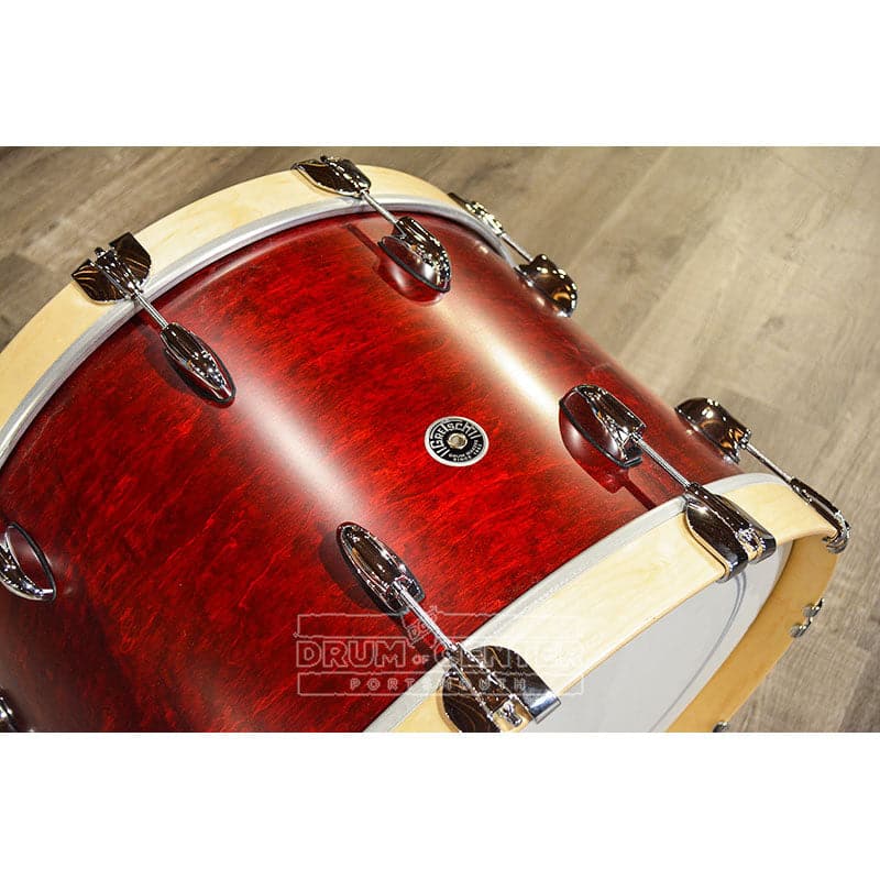 Gretsch Brooklyn 3pc Classic Drum Set Satin Cherry Red