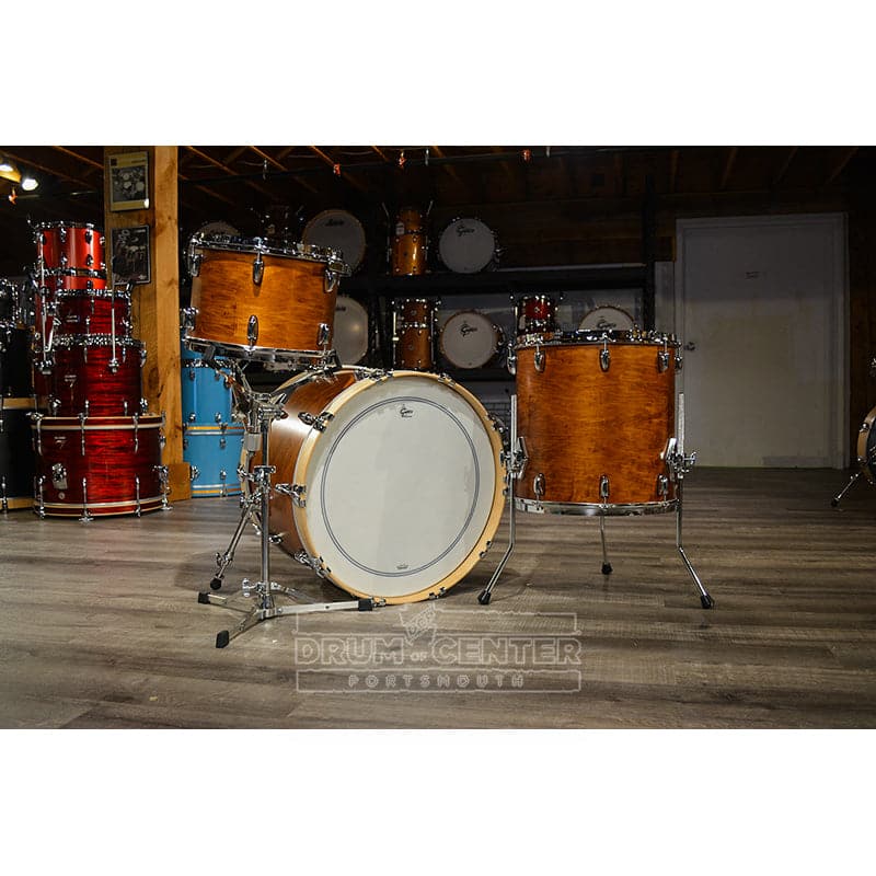 Gretsch Brooklyn 3pc Classic Drum Set Satin Mahogany