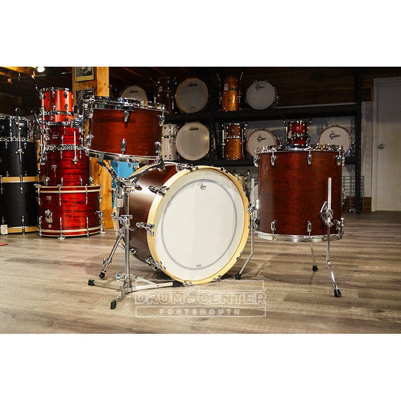 Gretsch Brooklyn 3pc Classic Drum Set Satin Walnut - DCP Exclusive!