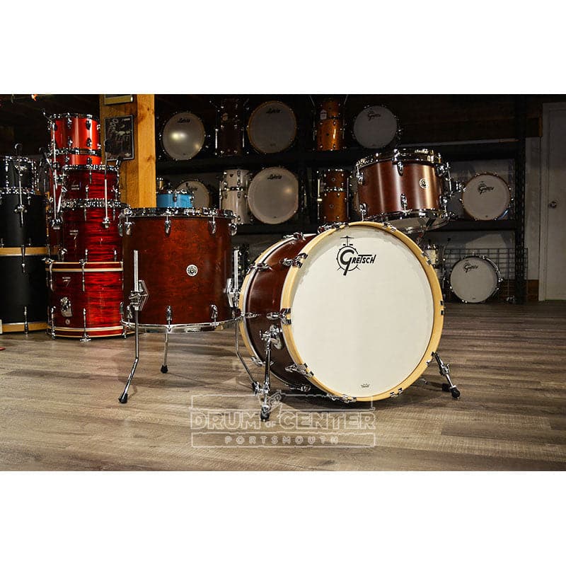 Gretsch Brooklyn 3pc Classic Drum Set Satin Walnut - DCP Exclusive!