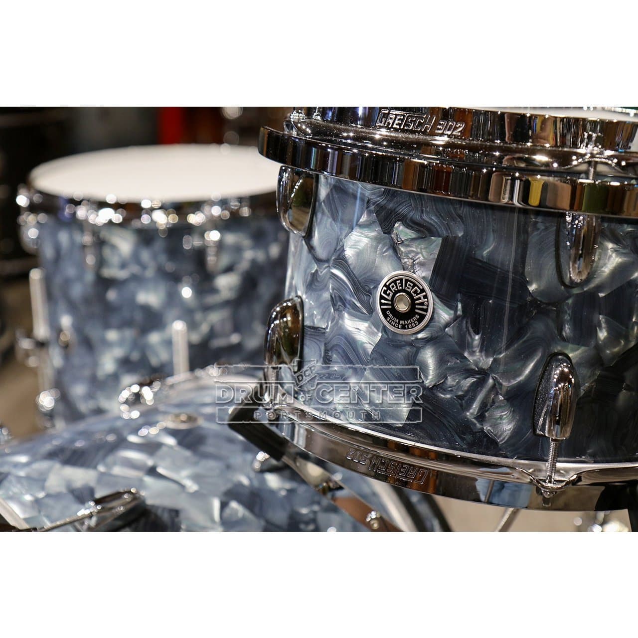 Gretsch Brooklyn 3pc Drum Set Abalone