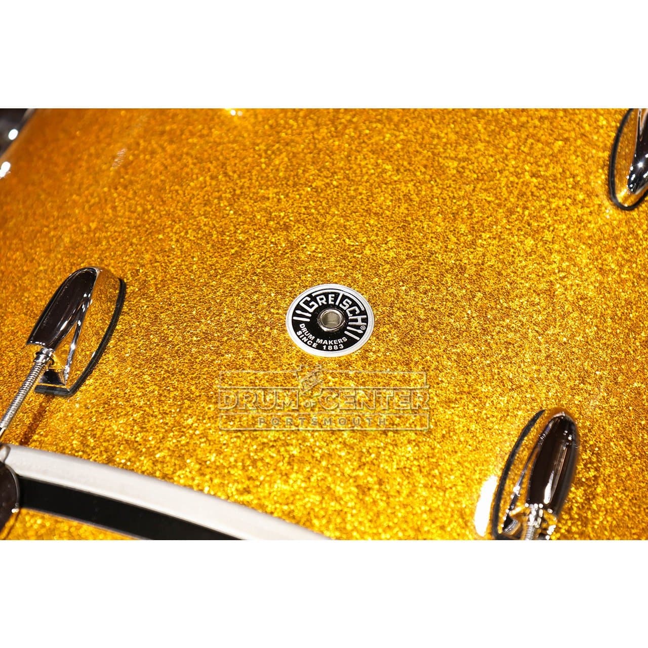 Gretsch Brooklyn 3pc Drum Set w/26BD Gold Sparkle