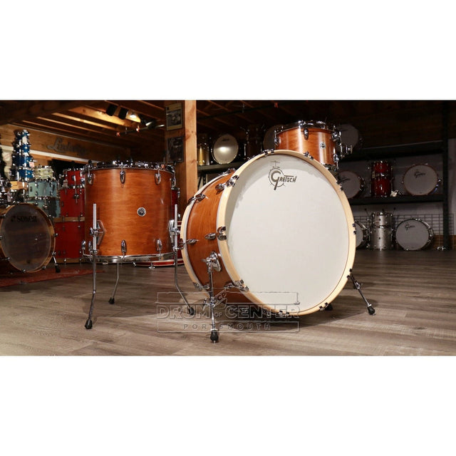 Gretsch Brooklyn 3pc Drum Set w/26BD Satin Mahogany