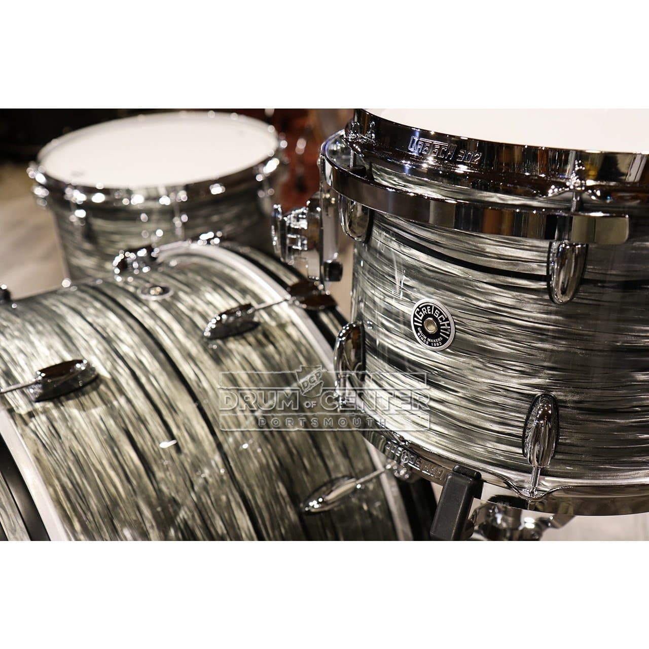 Gretsch Brooklyn 3pc Drum Set w/26BD Grey Oyster