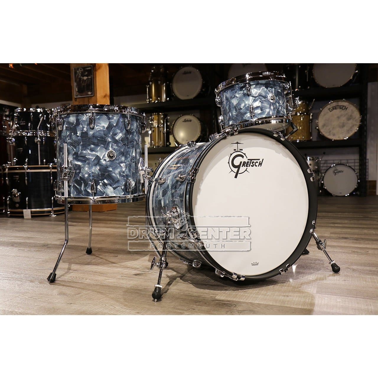 Gretsch Brooklyn 3pc Jazz Drum Set Abalone