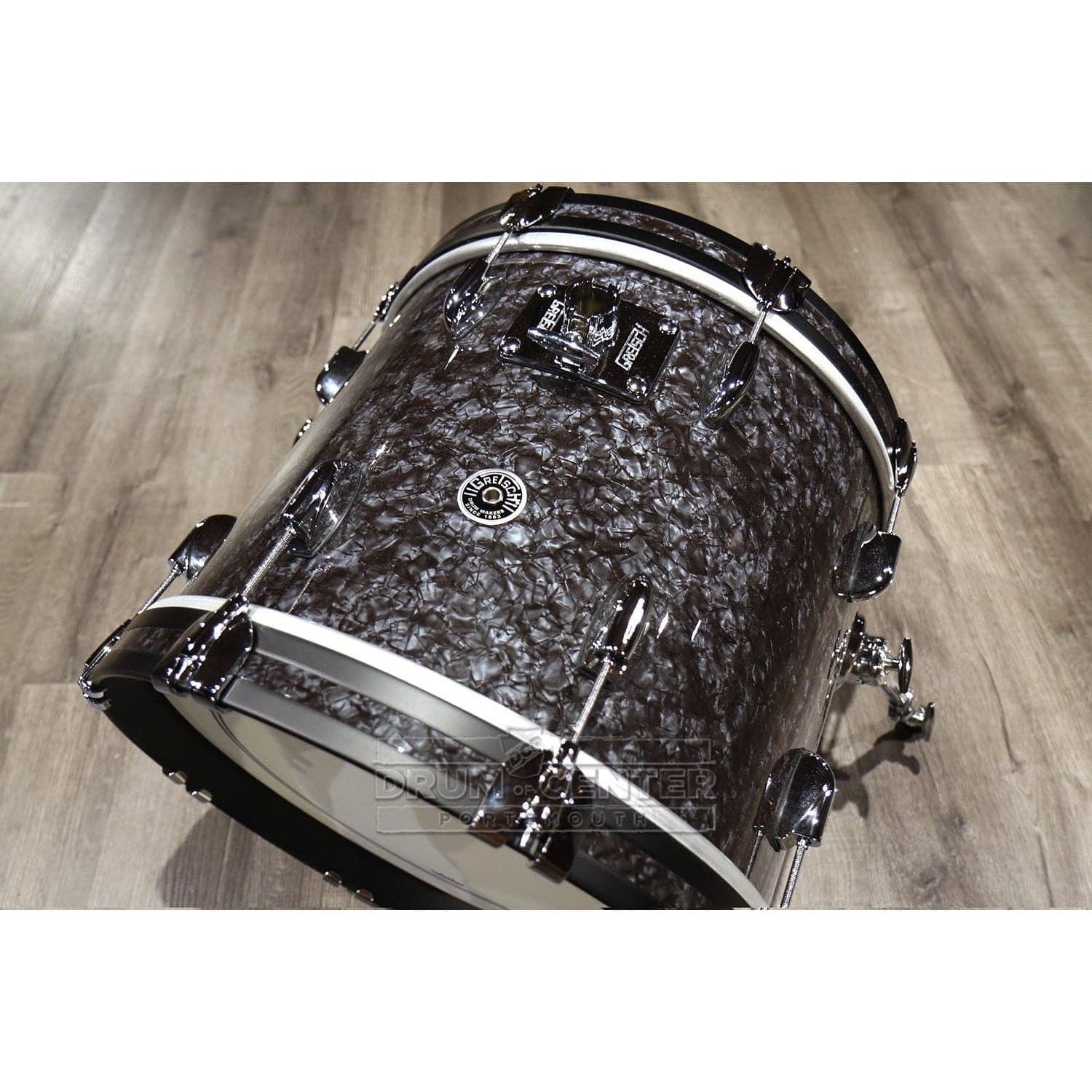 Gretsch Brooklyn 3pc Jazz Drum Set Deep Black Marine Pearl