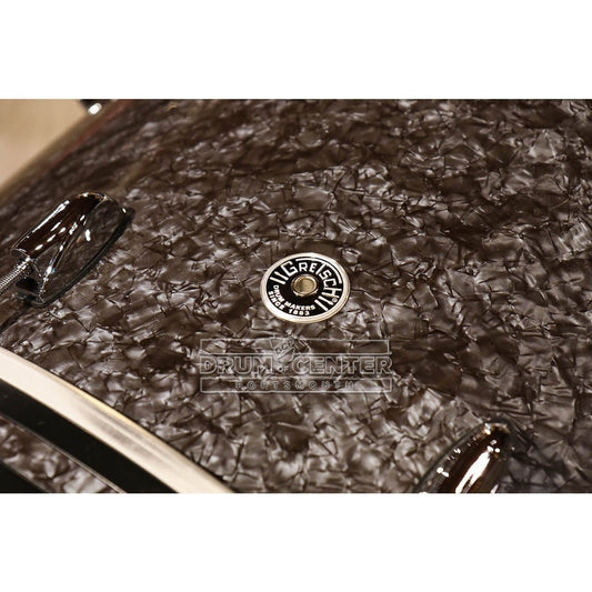 Gretsch Brooklyn 3pc Rock Drum Set Deep Black Marine Pearl