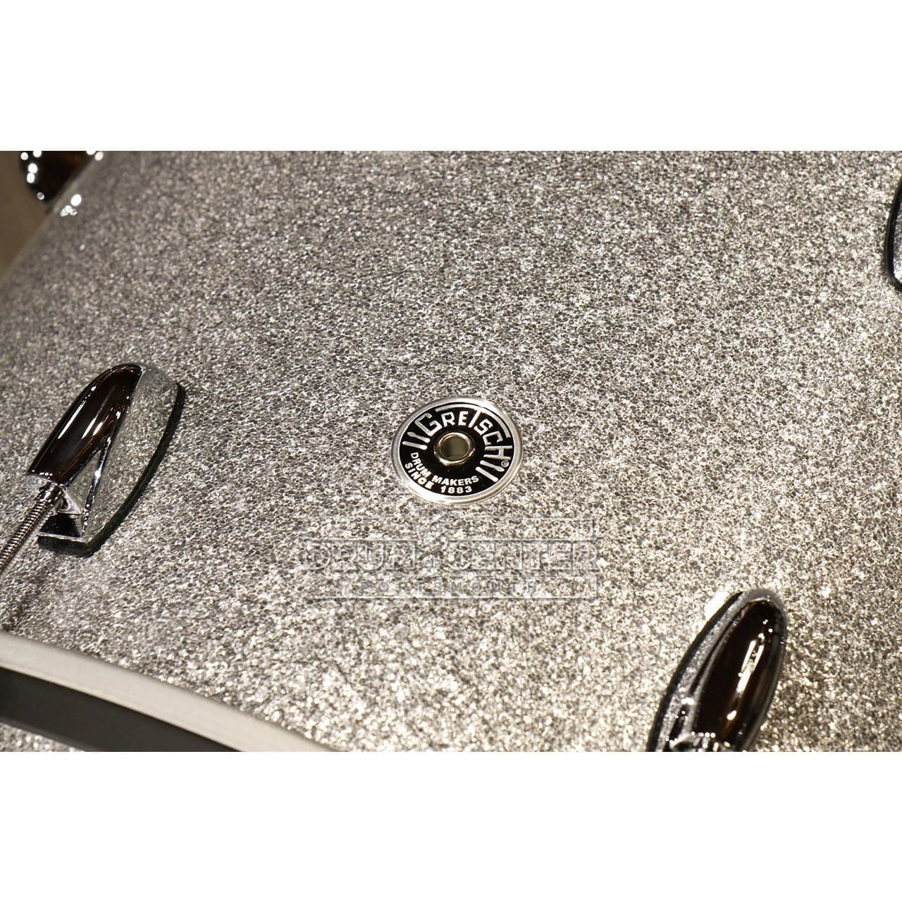 Gretsch Brooklyn 3pc Rock Drum Set Silver Sparkle