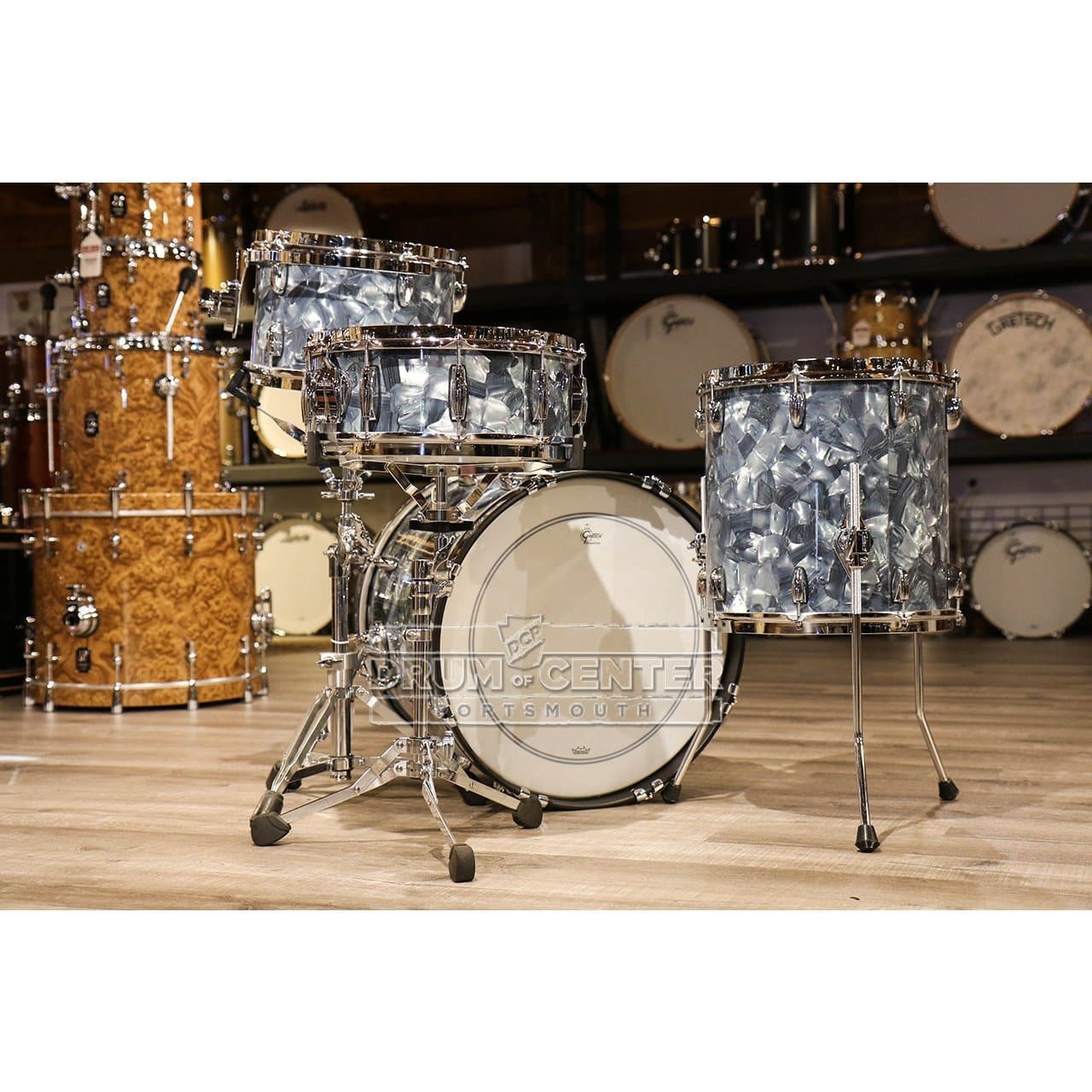 Gretsch Brooklyn 4pc Drum Set Abalone
