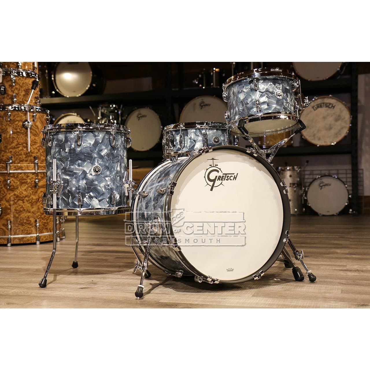 Gretsch Brooklyn 4pc Drum Set Abalone