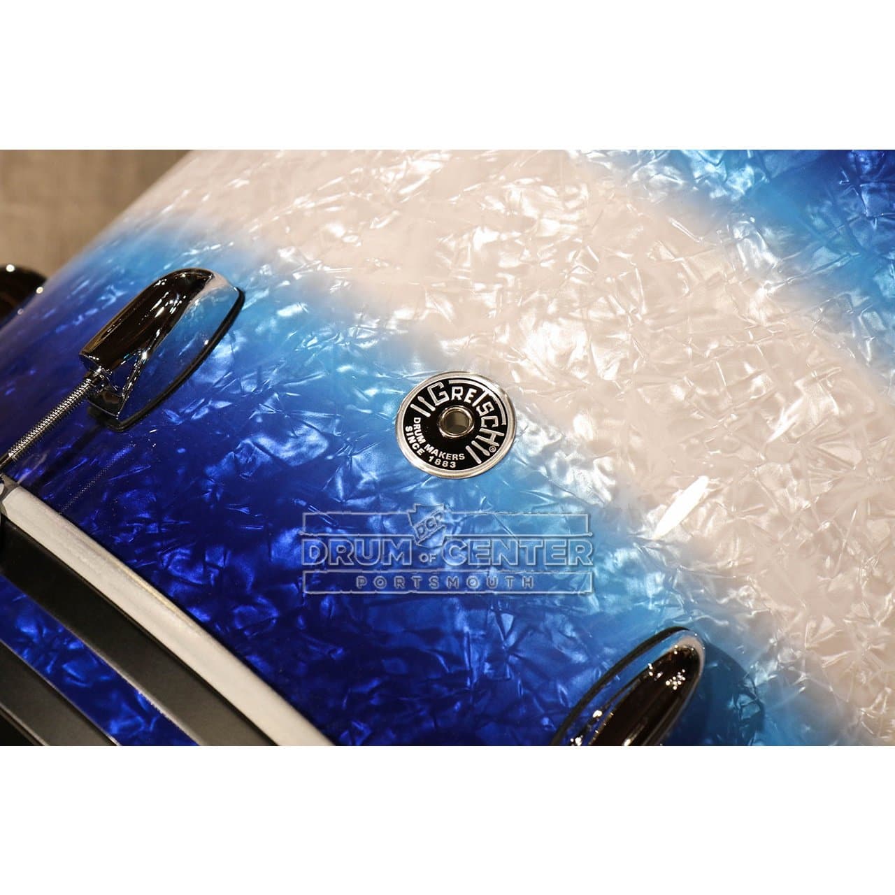 Gretsch Brooklyn 4pc Drum Set Blue Burst Pearl