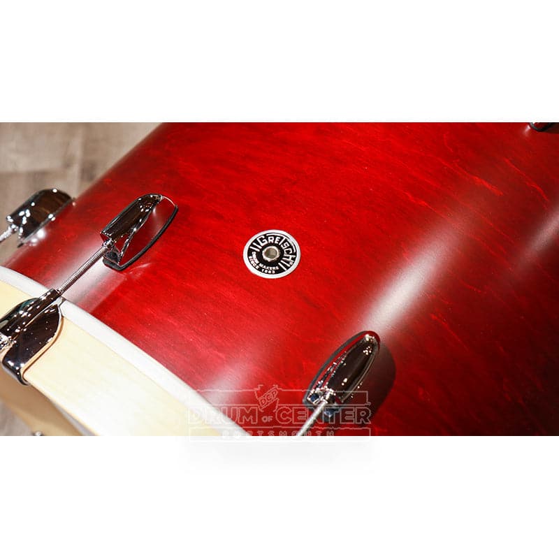 Gretsch Brooklyn 4pc Euro Drum Set Satin Cherry Red