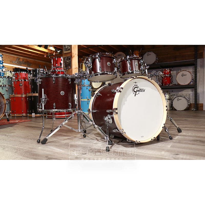 Gretsch Brooklyn 4pc Euro Drum Set Satin Walnut - DCP Exclusive!