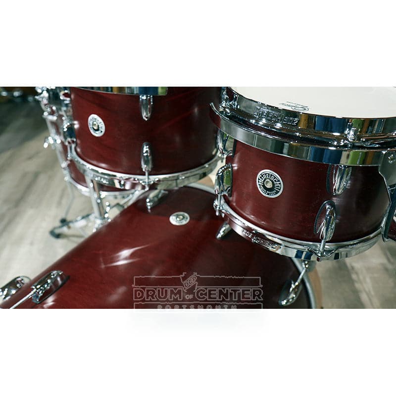 Gretsch Brooklyn 4pc Euro Drum Set Satin Walnut - DCP Exclusive!