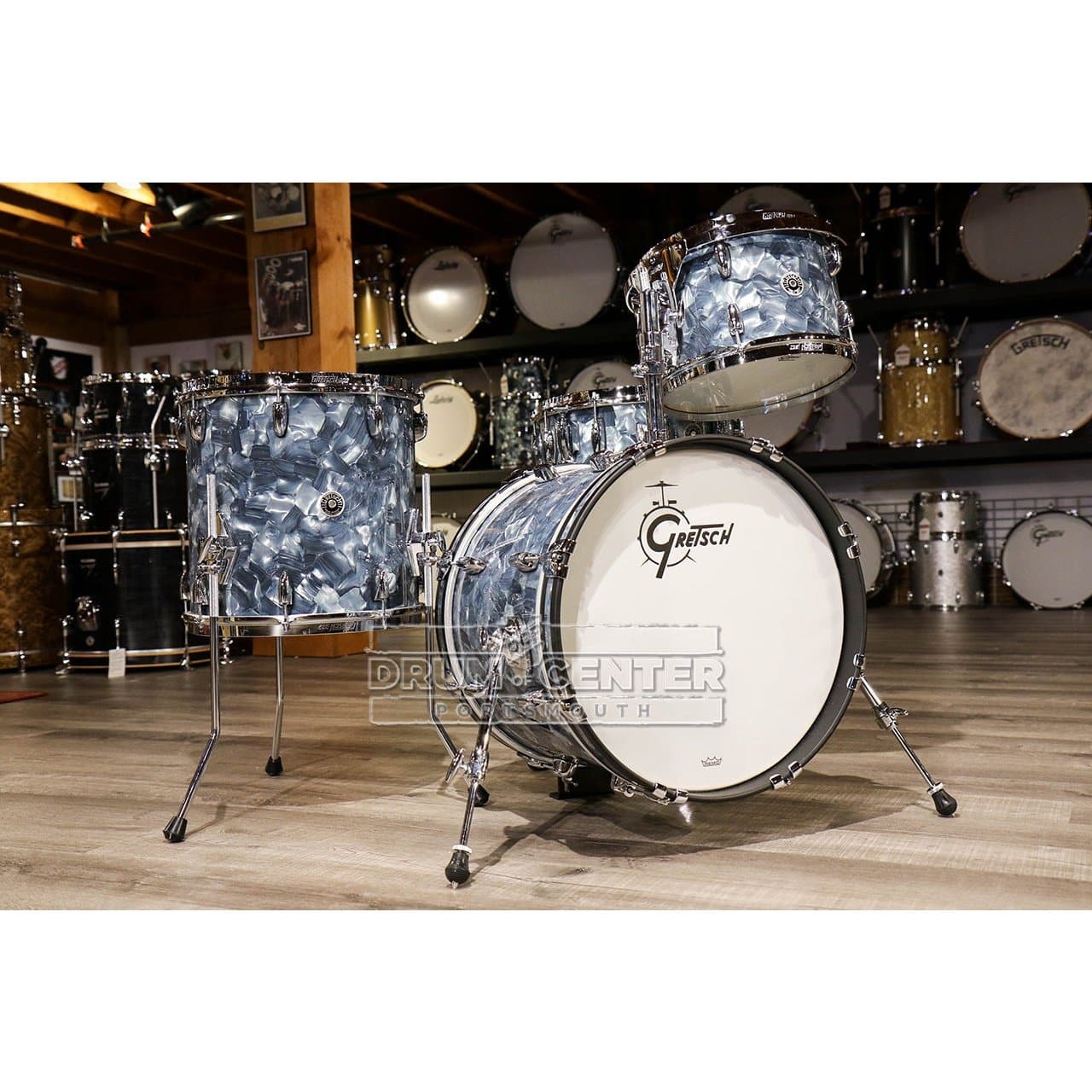 Gretsch Brooklyn 4pc Jazz Drum Set Abalone