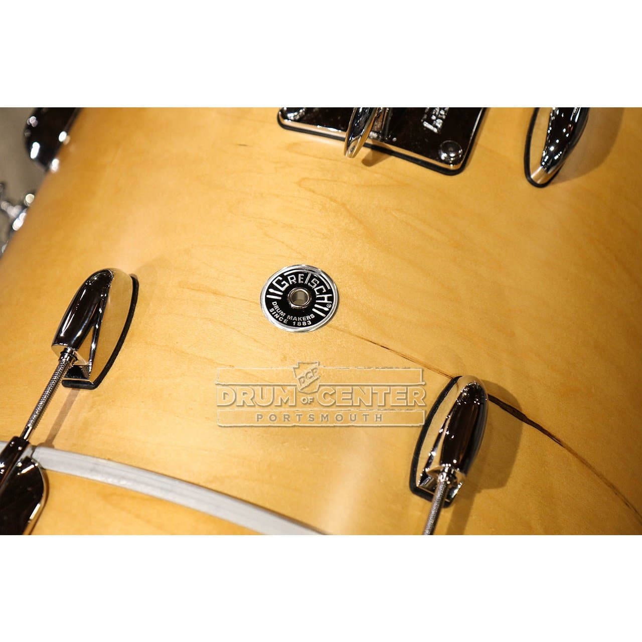 Gretsch Brooklyn 4pc Jazz Drum Set Satin Natural Drum Center Of