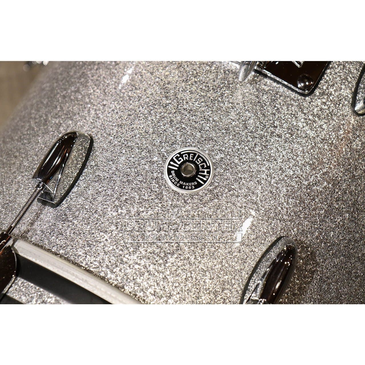 Gretsch Brooklyn 4pc Jazz Drum Set Silver Sparkle