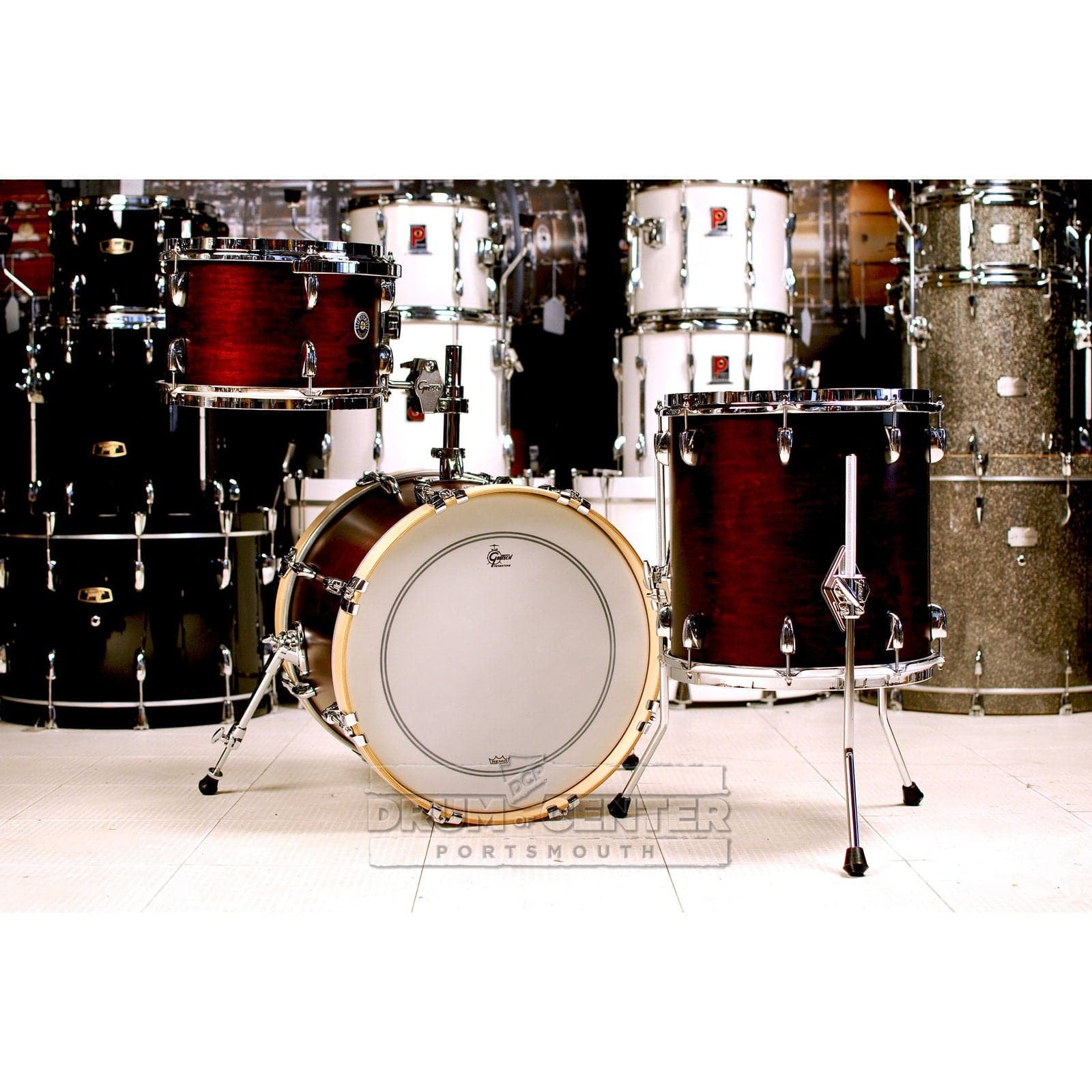 Gretsch Brooklyn 3pc Jazz Drum Set Satin Walnut - DCP Exclusive!