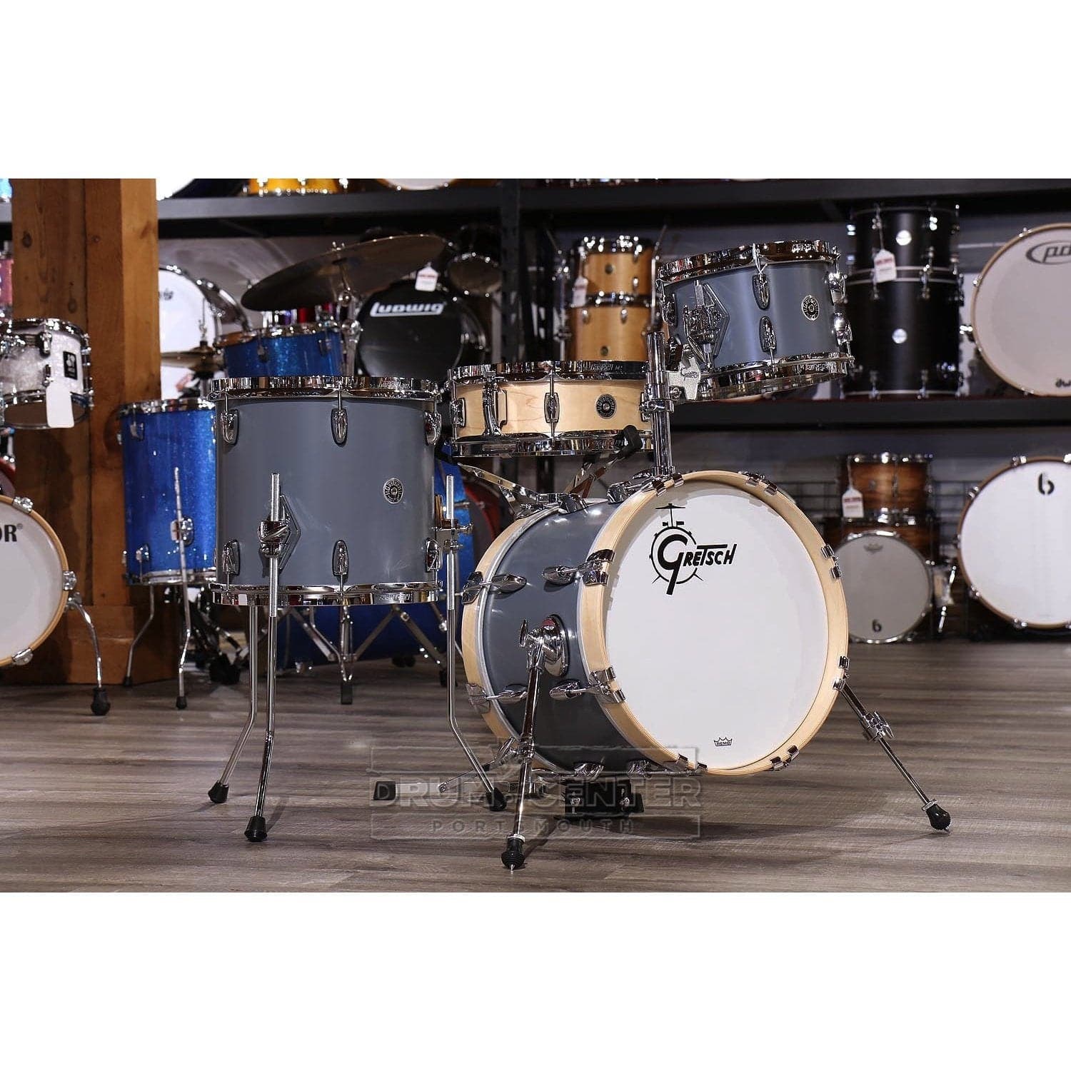Gretsch Brooklyn Micro Drum Kit - Satin Gray