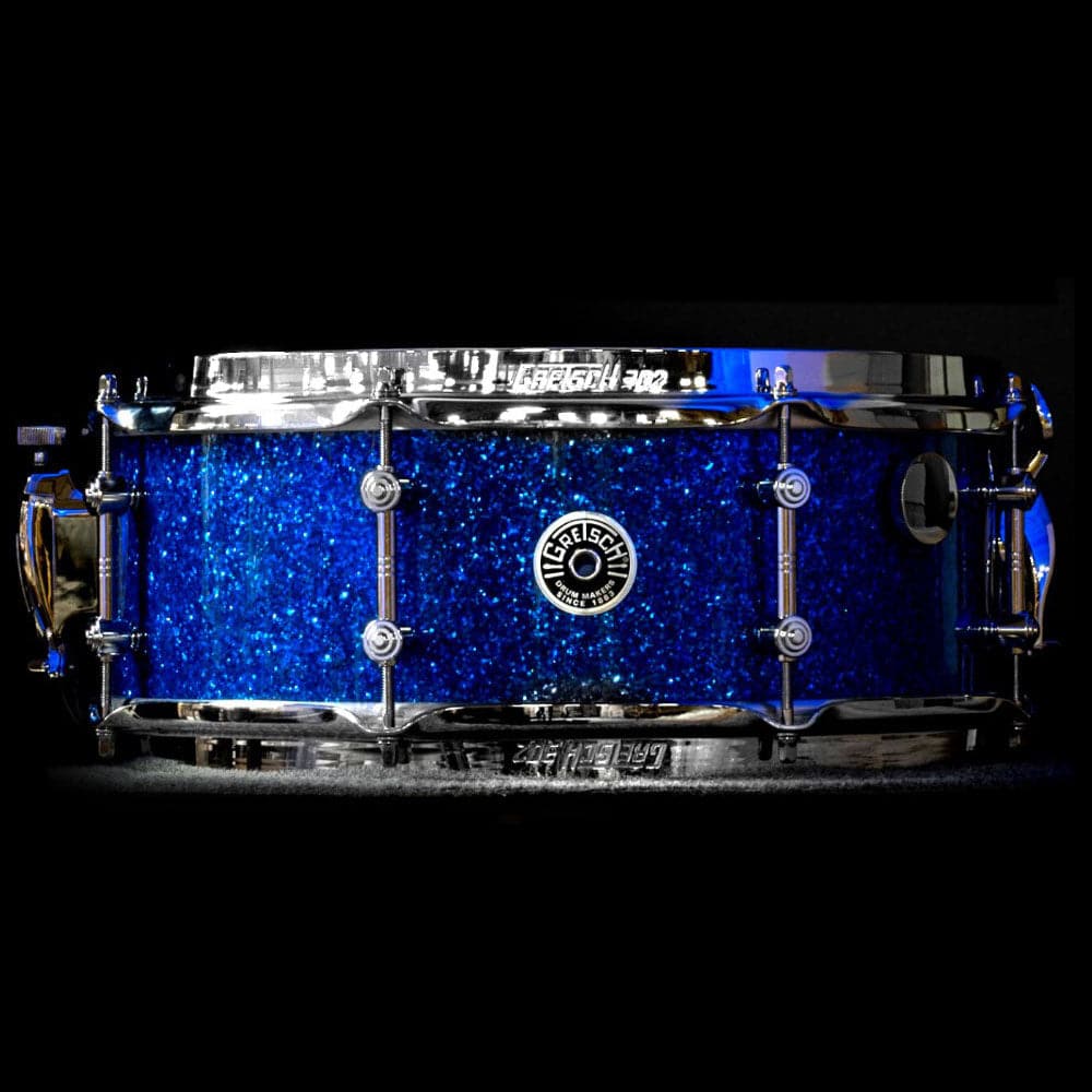 Gretsch GAS5514-STBG Brooklyn Standard Snare Drum 14x5.5 Blue Glass Mike Johnston Model!