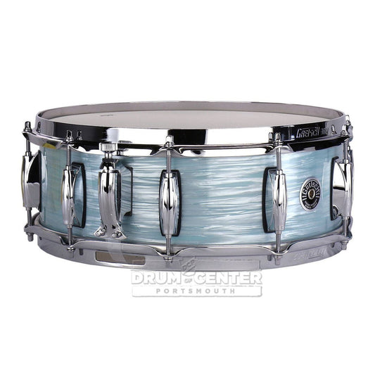 Gretsch Brooklyn Snare Drum 14x5 10-Lug Vintage Oyster White