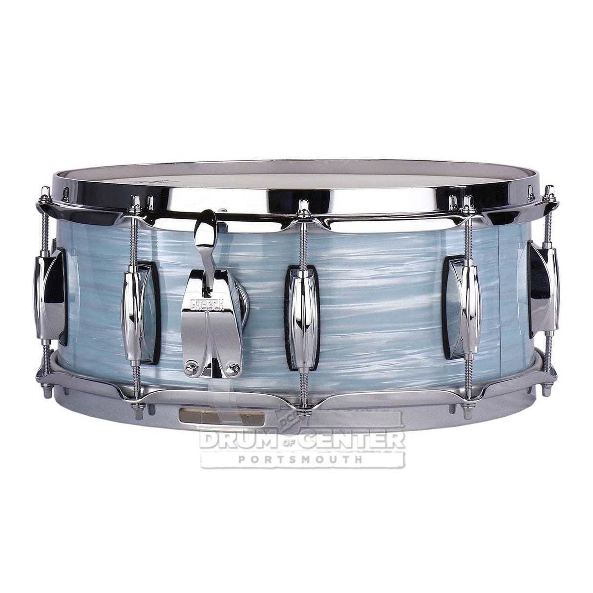 Gretsch Brooklyn Snare Drum 14x5.5 10-Lug Vintage Oyster White