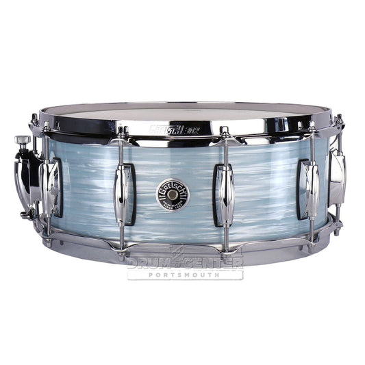 Gretsch Brooklyn Snare Drum 14x5.5 10-Lug Vintage Oyster White