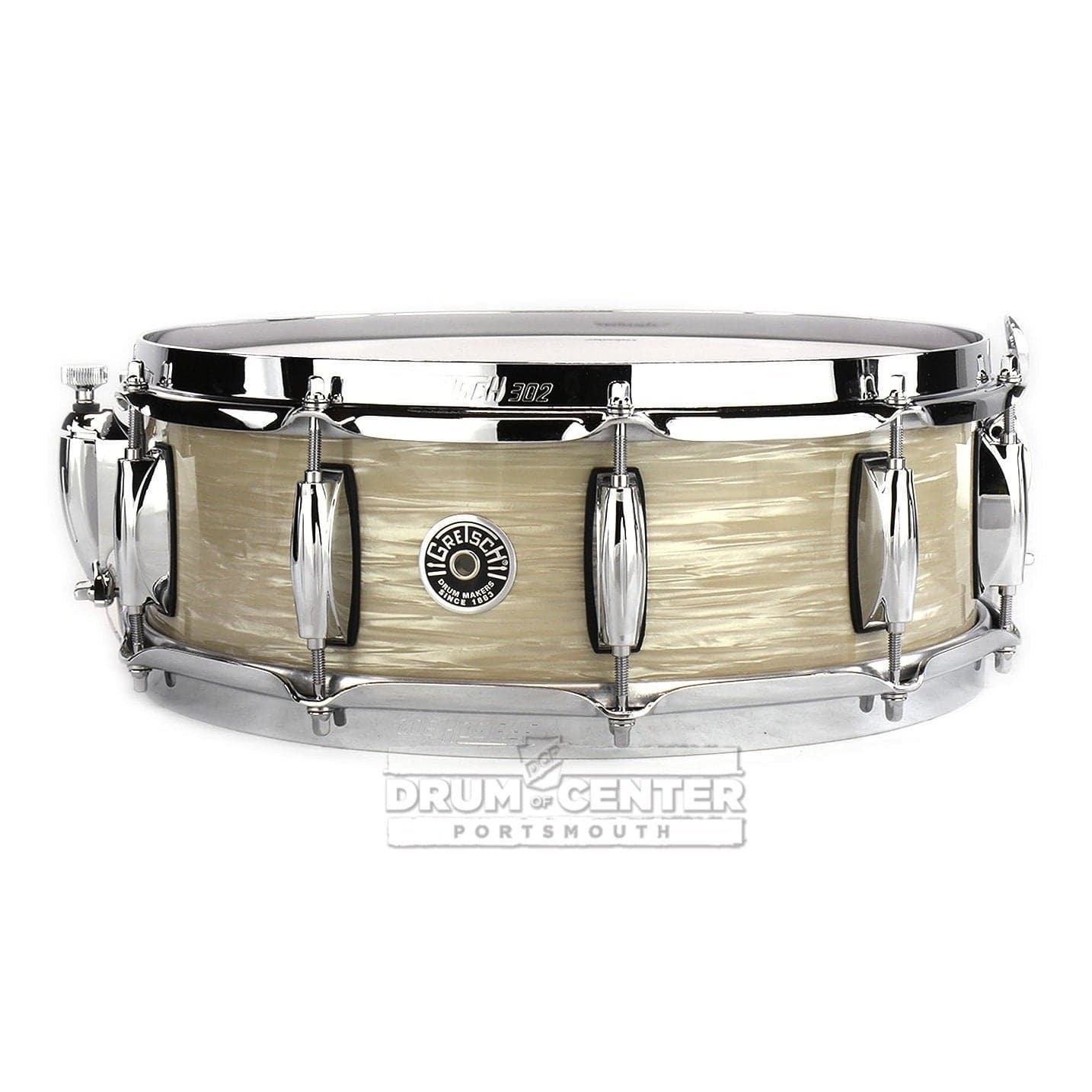 Gretsch Brooklyn Snare Drum 14x5 10-Lug Creme Oyster