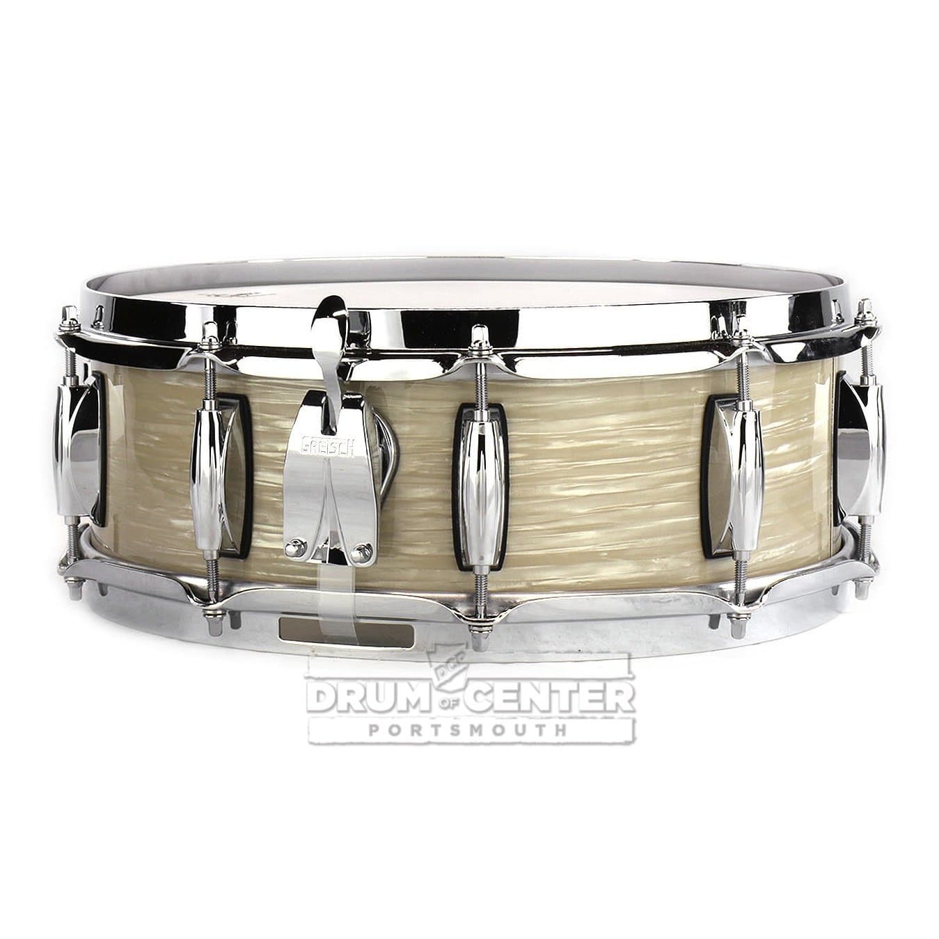 Gretsch Brooklyn Snare Drum 14x5 10-Lug Creme Oyster