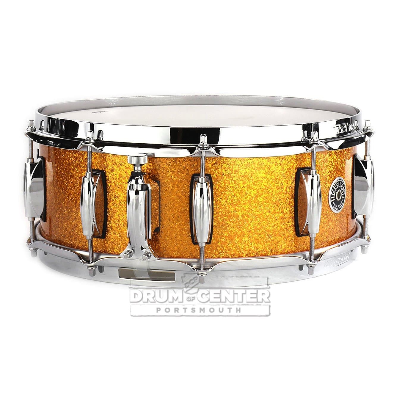 Gretsch Brooklyn Snare Drum 14x5 10-Lug Gold Sparkle