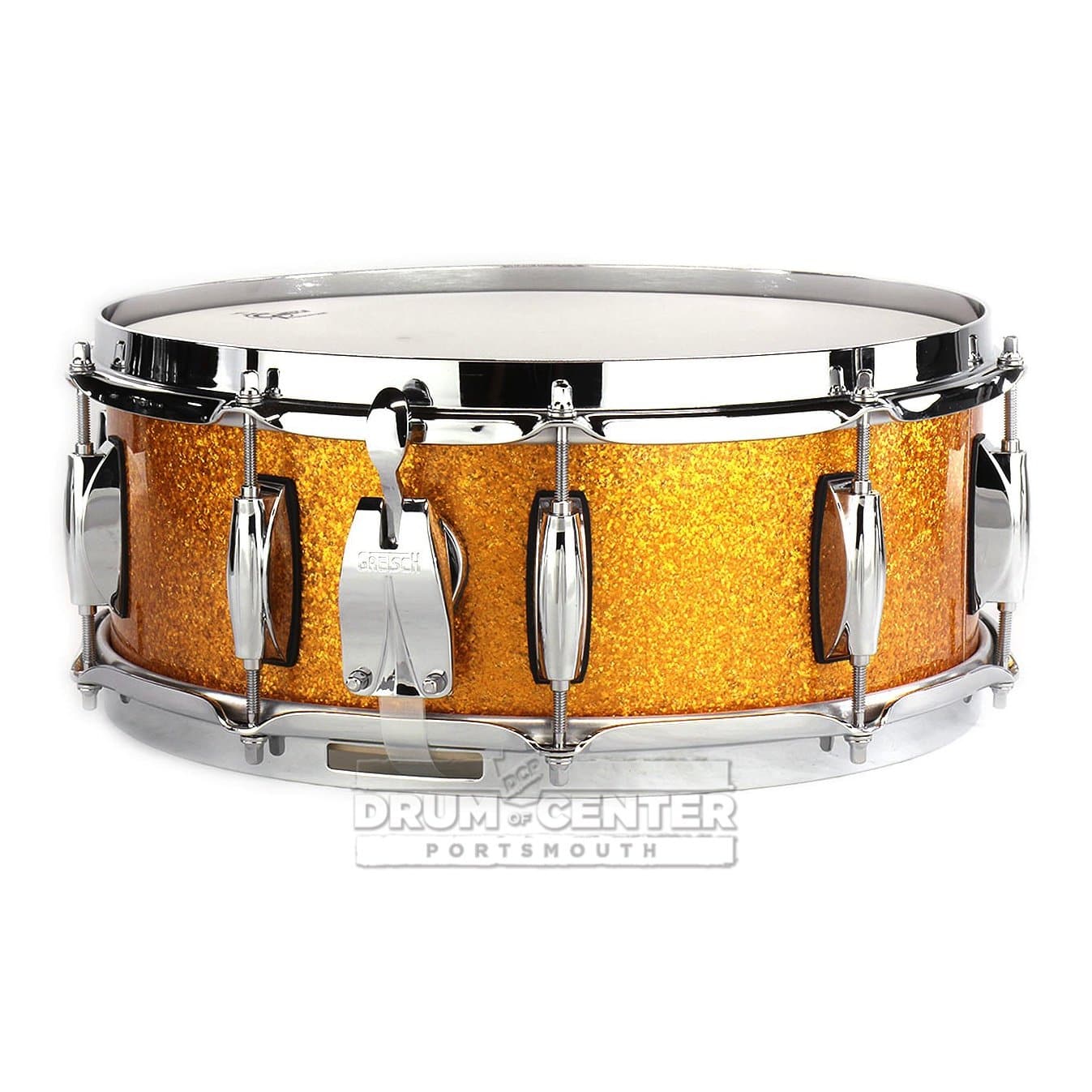 Gretsch Brooklyn Snare Drum 14x5 10-Lug Gold Sparkle