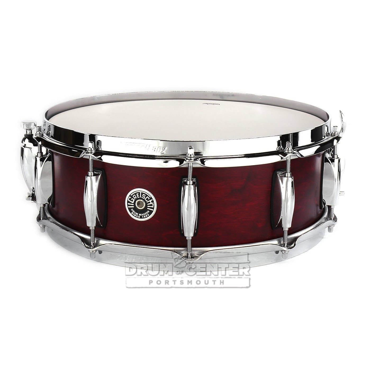 Gretsch Brooklyn Snare Drum 14x5 10-Lug Satin Cherry Red