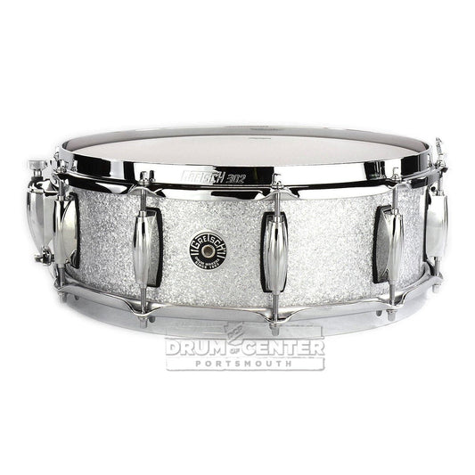 Gretsch Brooklyn Snare Drum 14x5 10-Lug Silver Sparkle