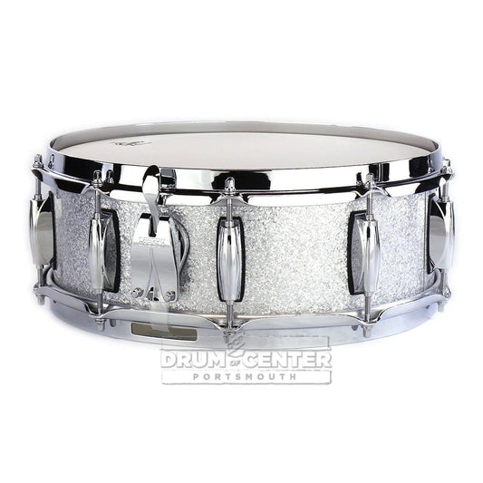 Gretsch Brooklyn Snare Drum 14x5 10-Lug Silver Sparkle