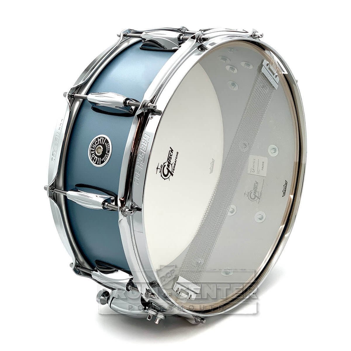 Gretsch Brooklyn Snare Drum 14x5.5 10-Lug Satin Ice Blue Metallic