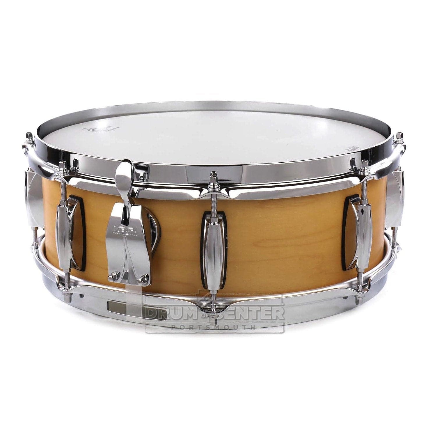 GRETSCH USA 14X5.5 BROOKLYN STANDARD SNARE DRUM IN BLUE GLASS FINISH  Rockshop