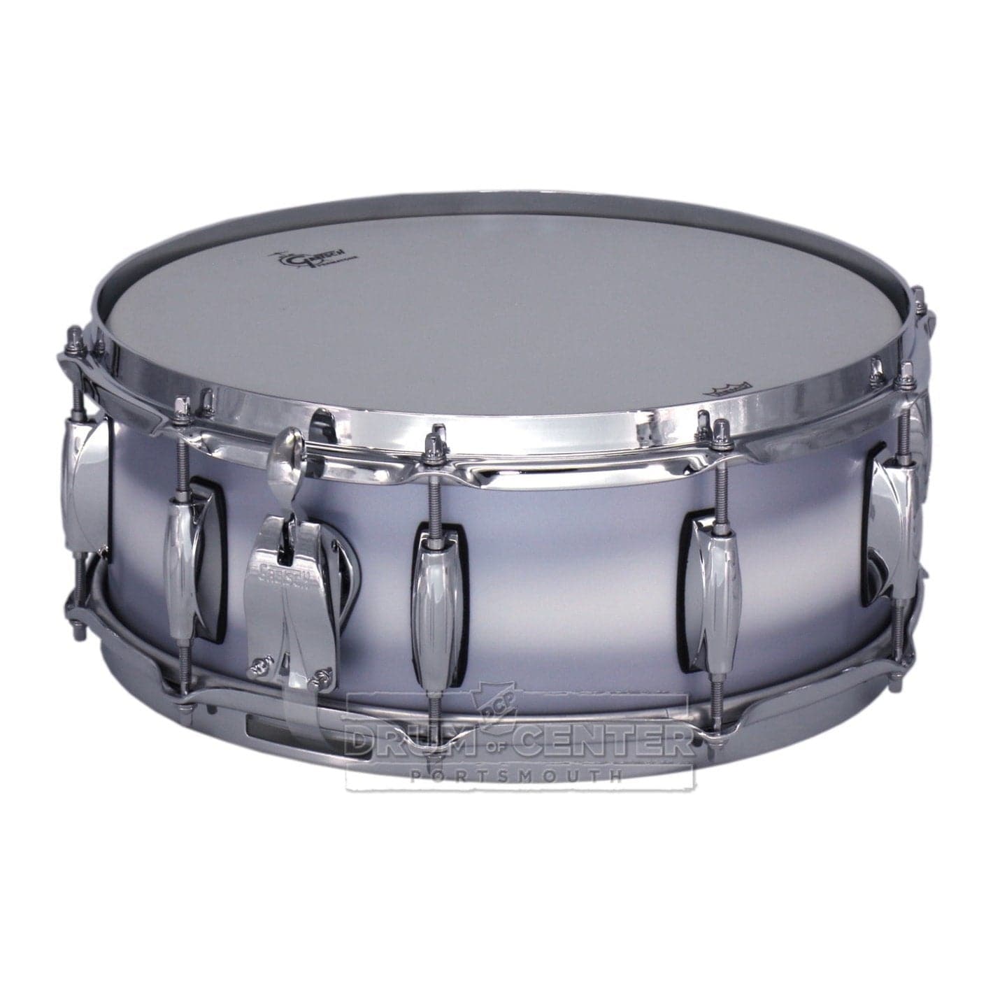 Gretsch Brooklyn Snare Drum 14x5.5 10-Lug Silver Mist Duco