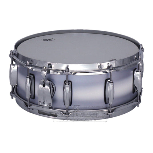 Gretsch Brooklyn Snare Drum 14x5.5 10-Lug Silver Mist Duco