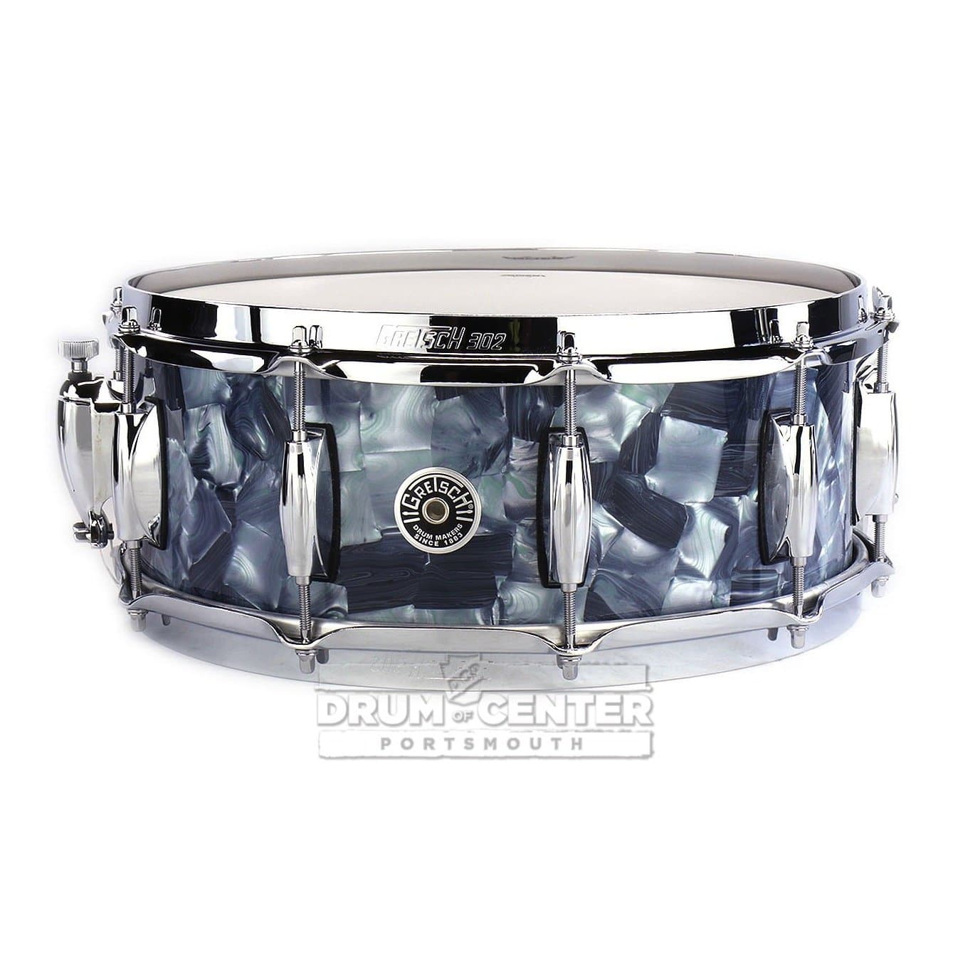 Gretsch Brooklyn Snare Drum 14x5.5 10-Lug Abalone