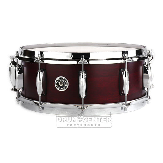 Gretsch Brooklyn Snare Drum 14x5.5 10-Lug Satin Cherry Red