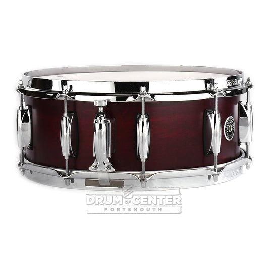 Gretsch Brooklyn Snare Drum 14x5.5 10-Lug Satin Cherry Red
