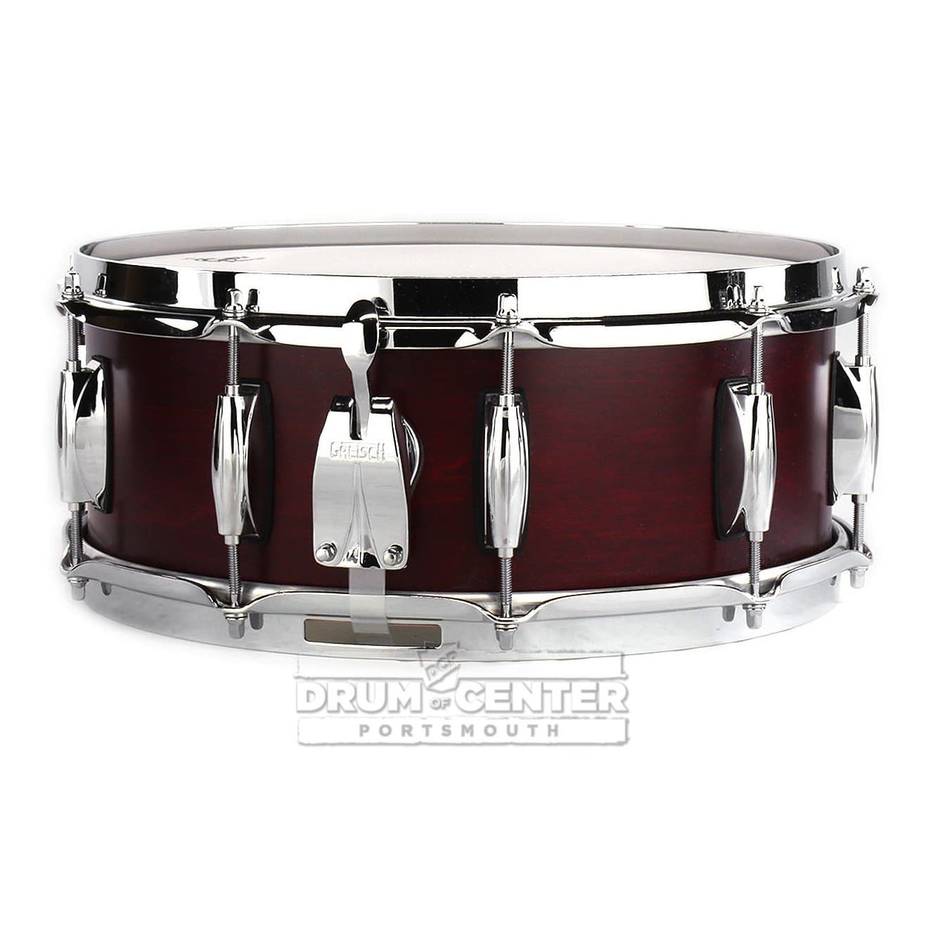 Gretsch Brooklyn Snare Drum 14x5.5 10-Lug Satin Cherry Red