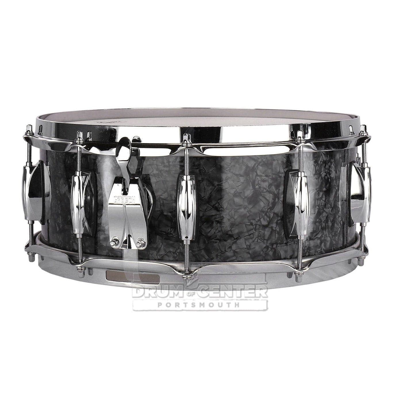 Gretsch Brooklyn Snare Drum 14x5.5 10-Lug Deep Black Marine Pearl