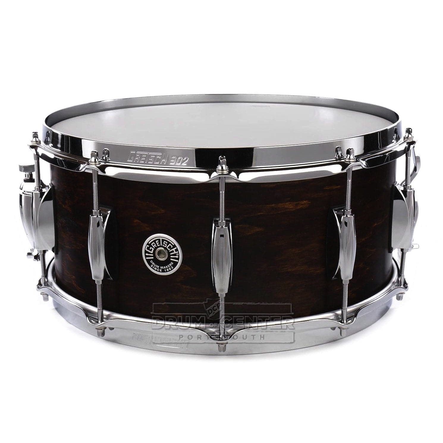 Gretsch Brooklyn Snare Drum 14x6.5 10-Lug Satin Antique Maple