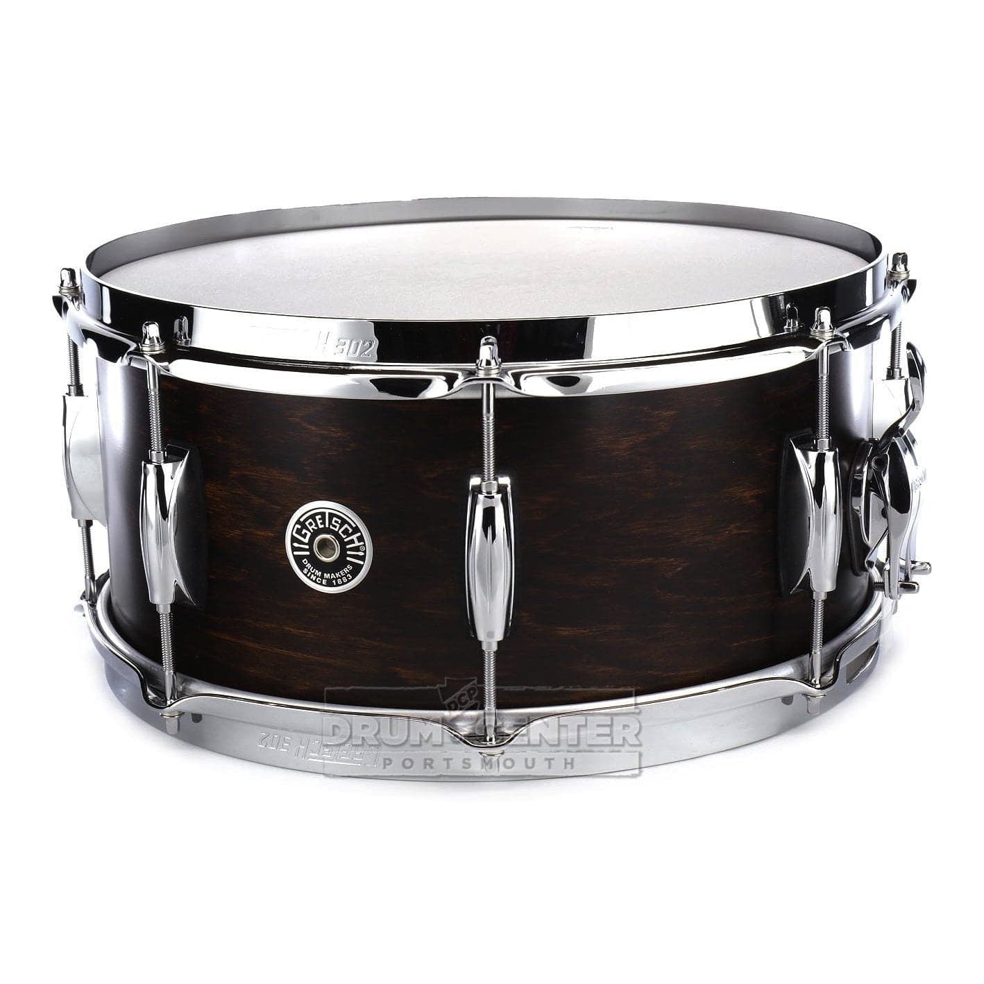 Gretsch Brooklyn Snare Drum 14x6.5 8-Lug Satin Antique Maple