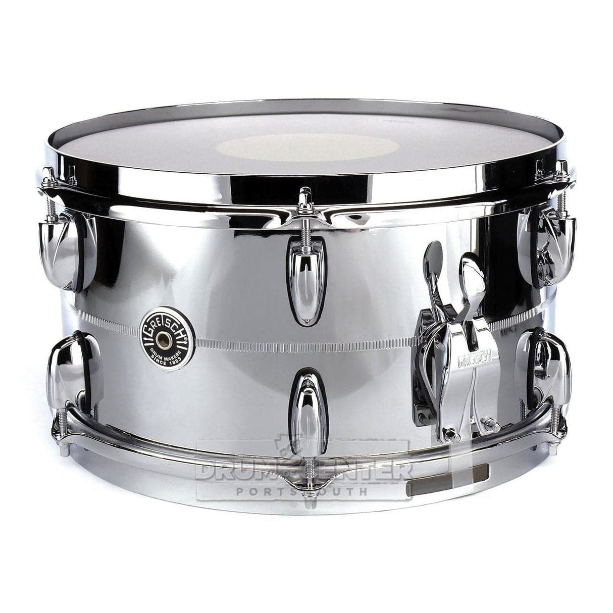 Gretsch GB4163S Brooklyn Steel Snare Drum 13x7