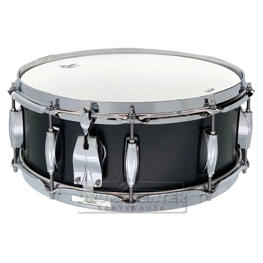 Gretsch Brooklyn Snare Drum 14x5.5 10-Lug Satin Black Metallic
