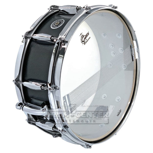 Gretsch Brooklyn Snare Drum 14x5.5 10-Lug Satin Black Metallic