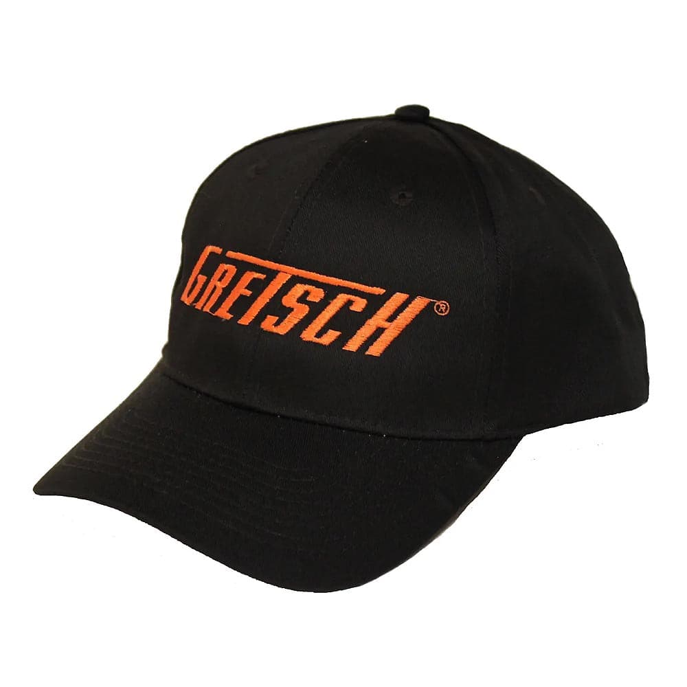 Gretsch Logo Baseball Hat Black - Main Image